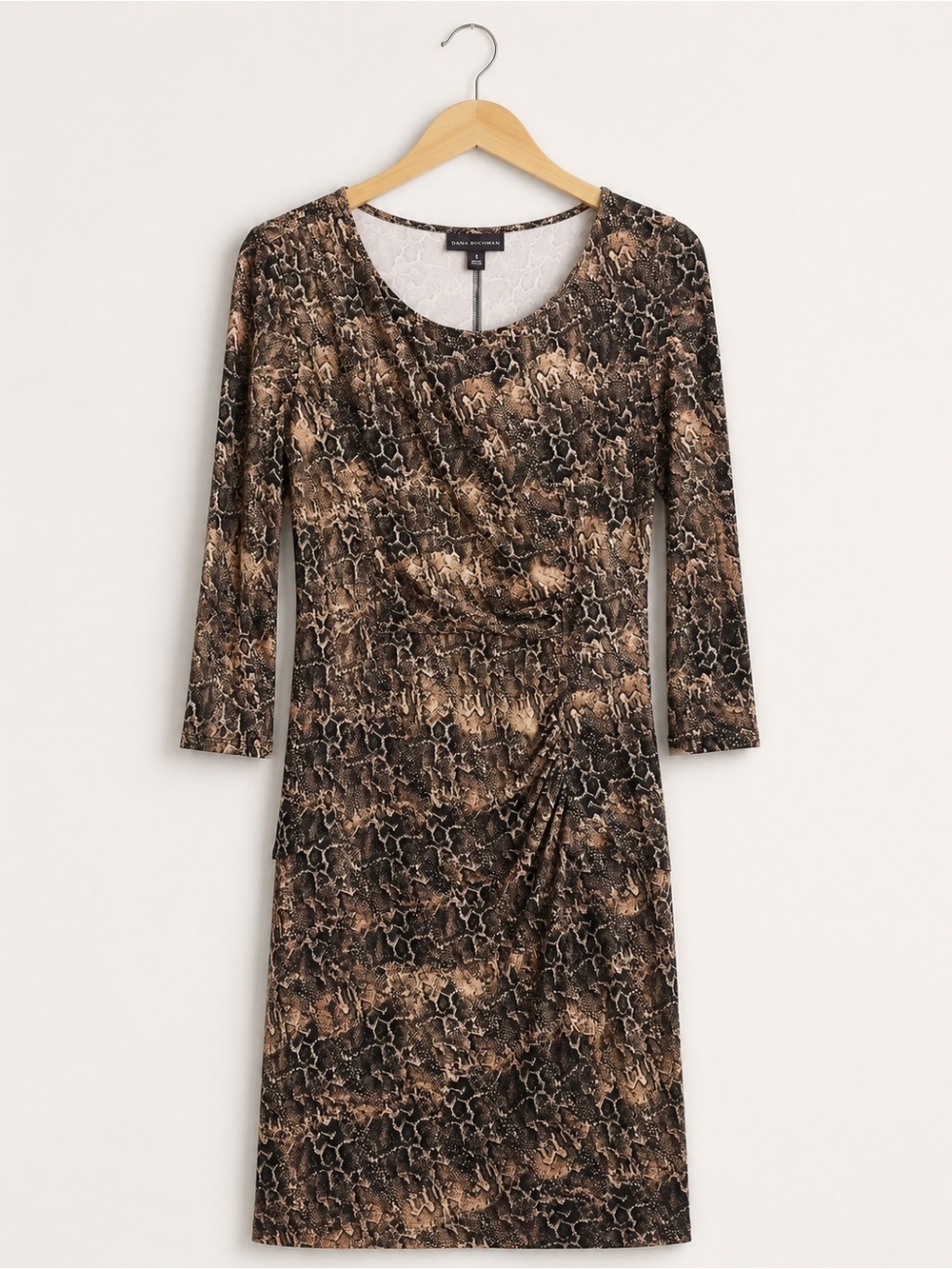 Dana Buchman | Snakeskin Print Dress